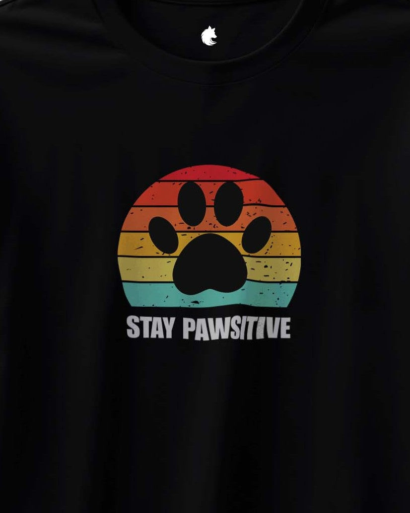Stay Pawsitive | Slimfit T-Shirt - Mutant
