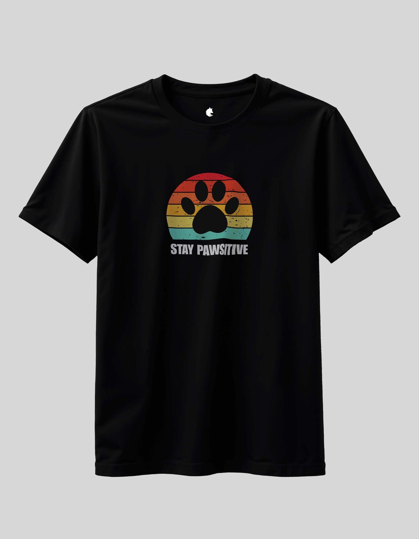 Stay Pawsitive | Slimfit T-Shirt - Mutant