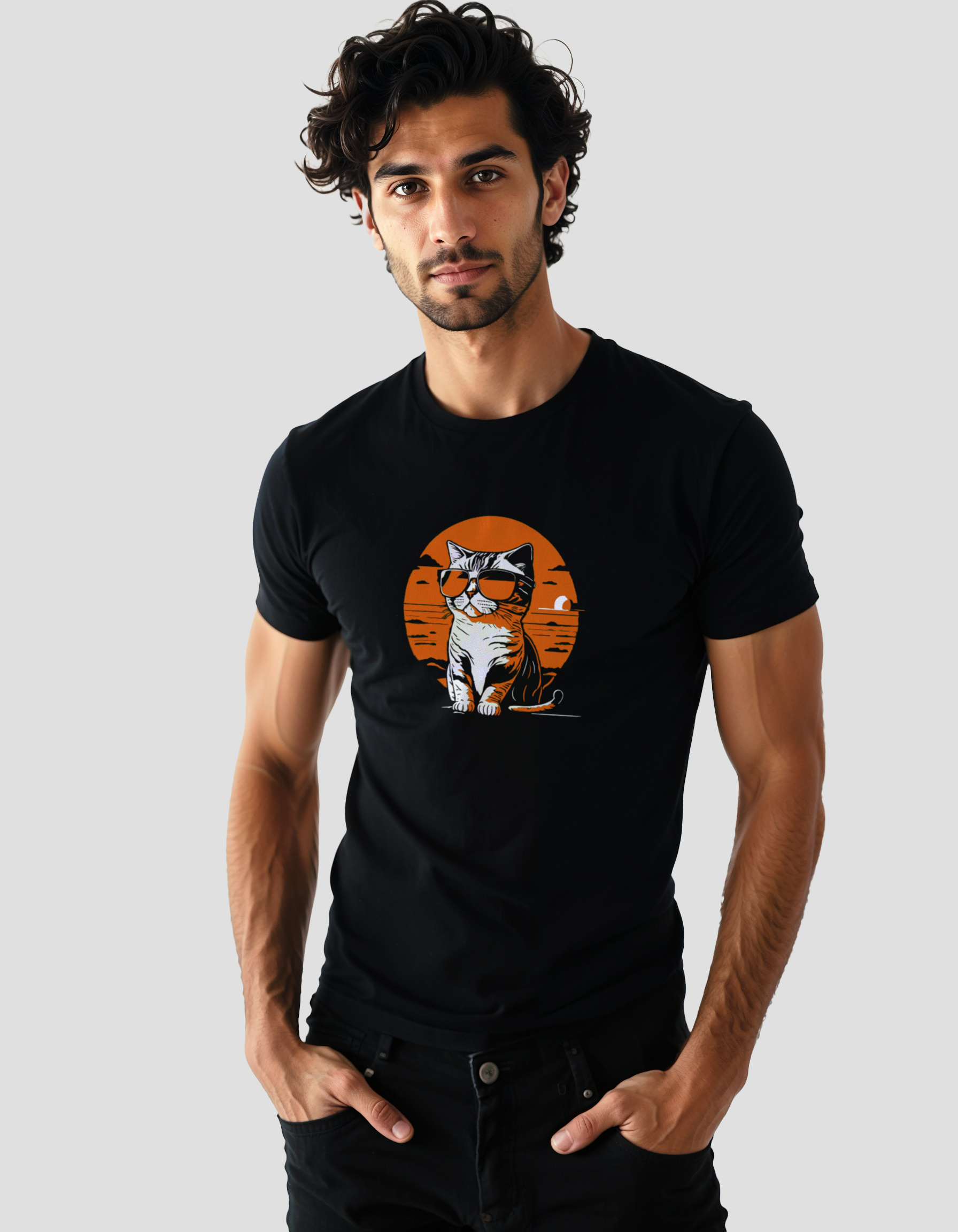 Sundown Whiskers | Slim Fit T-Shirt - Mutant