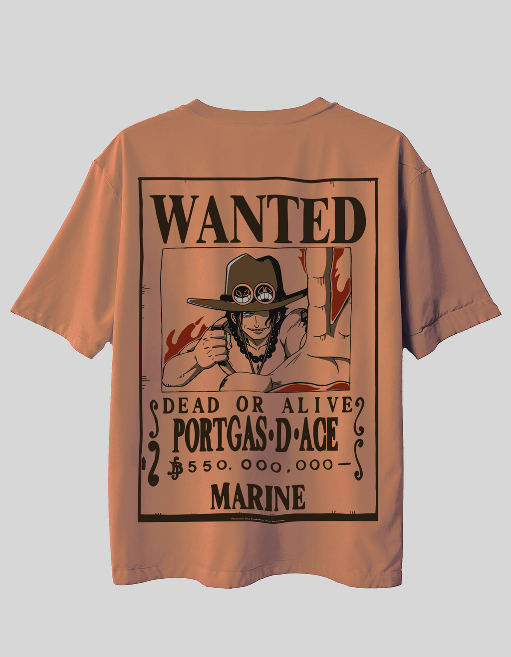 Inferno Bounty – Ace's Legacy Lives On | Oversized T-Shirt - Mutant