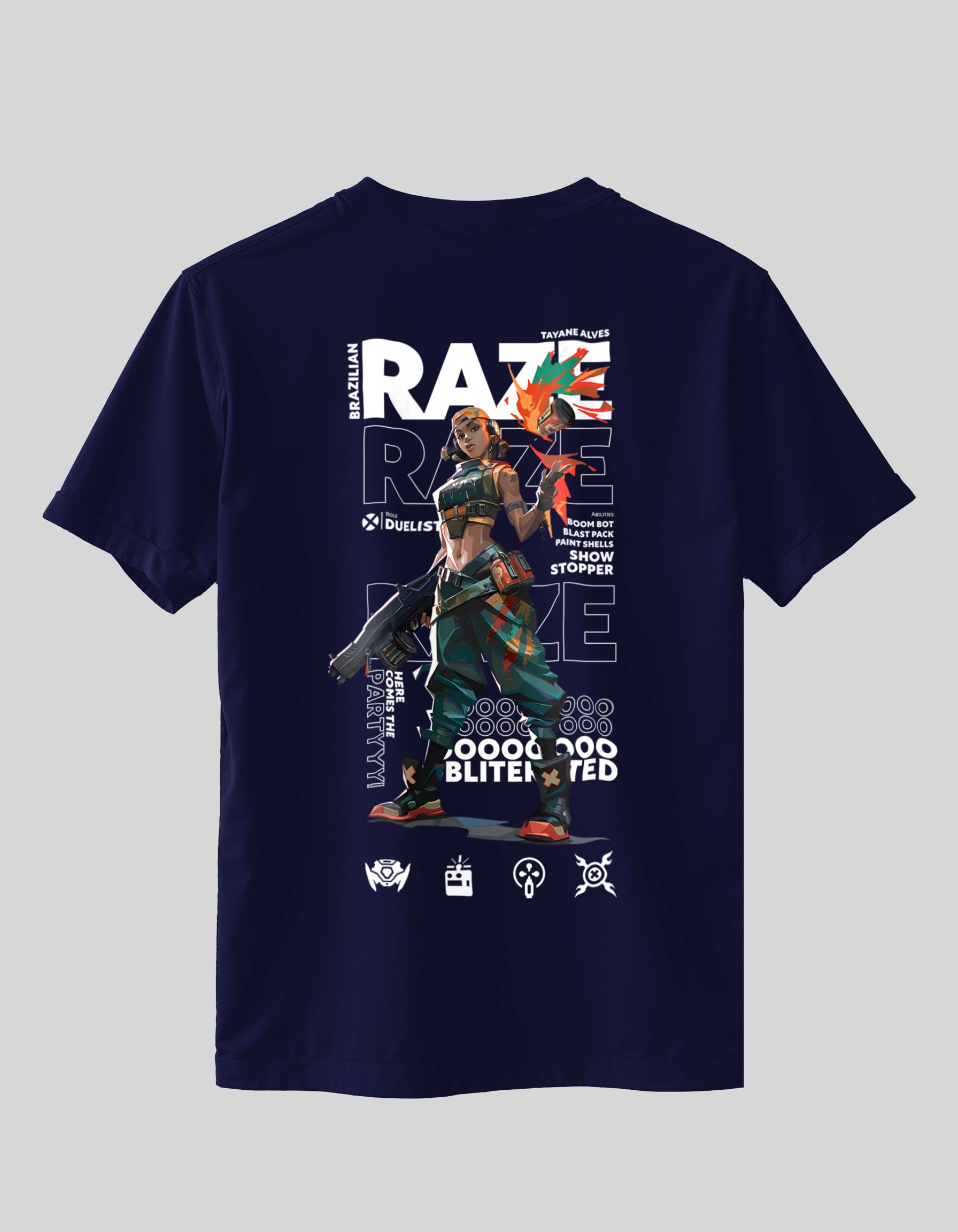 Satchel Slayer: Raze Unleashed | Slimfit T-Shirt - Mutant