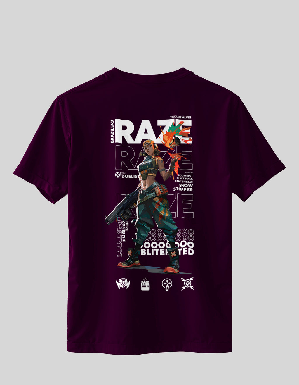 Satchel Slayer: Raze Unleashed | Slimfit T-Shirt - Mutant