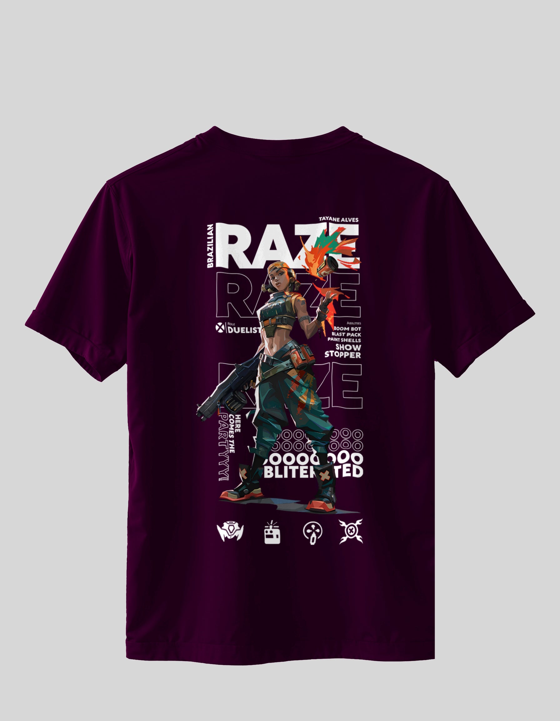 Satchel Slayer: Raze Unleashed | Slimfit T-Shirt - Mutant