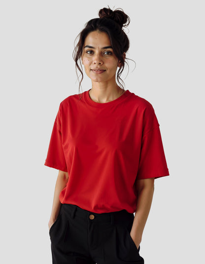 The Mutant Basics: Plain Oversized (Red) - Mutant
