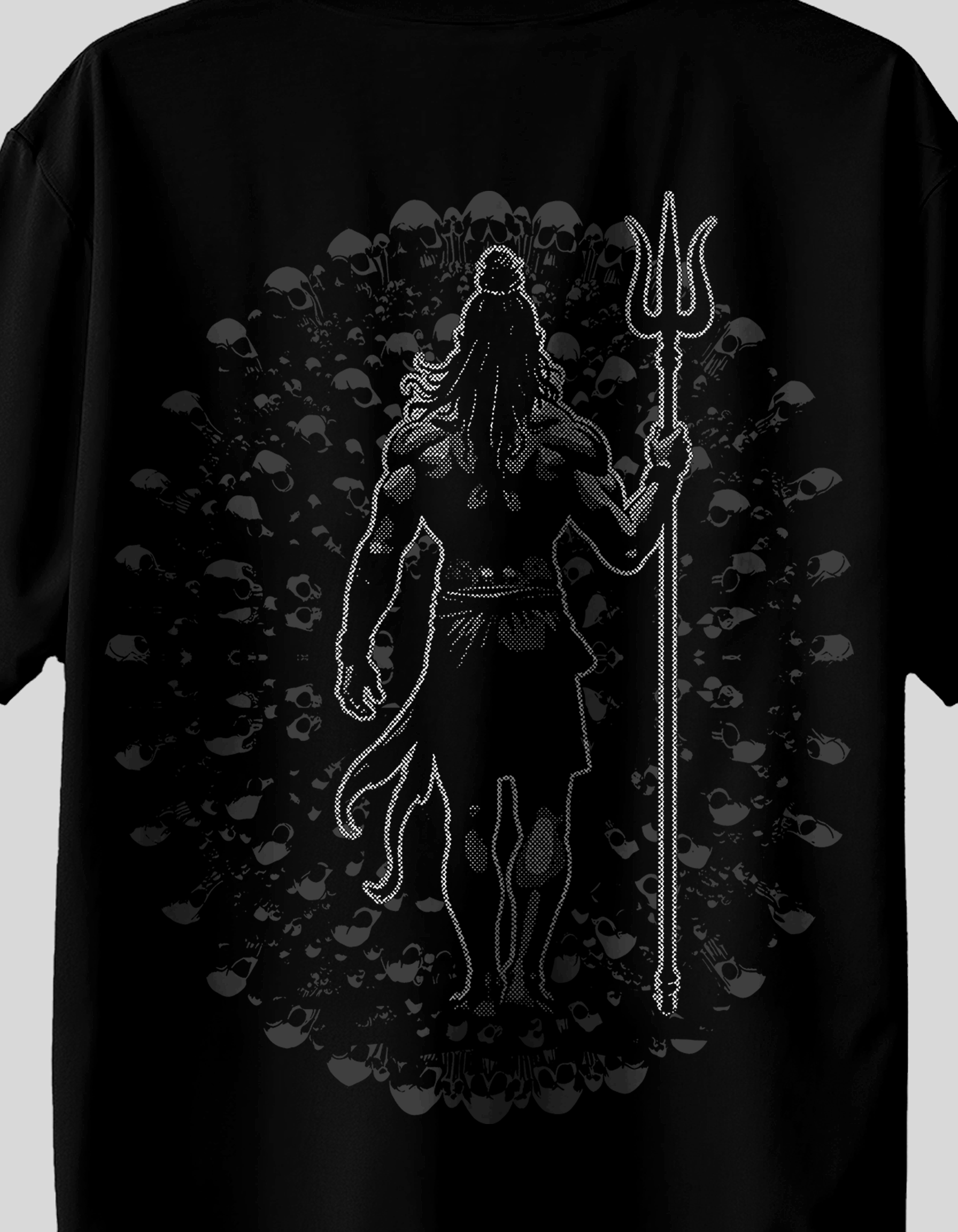 Aghori Shadow – Embrace the Dark Mystique | Oversized T-Shirt - Mutant