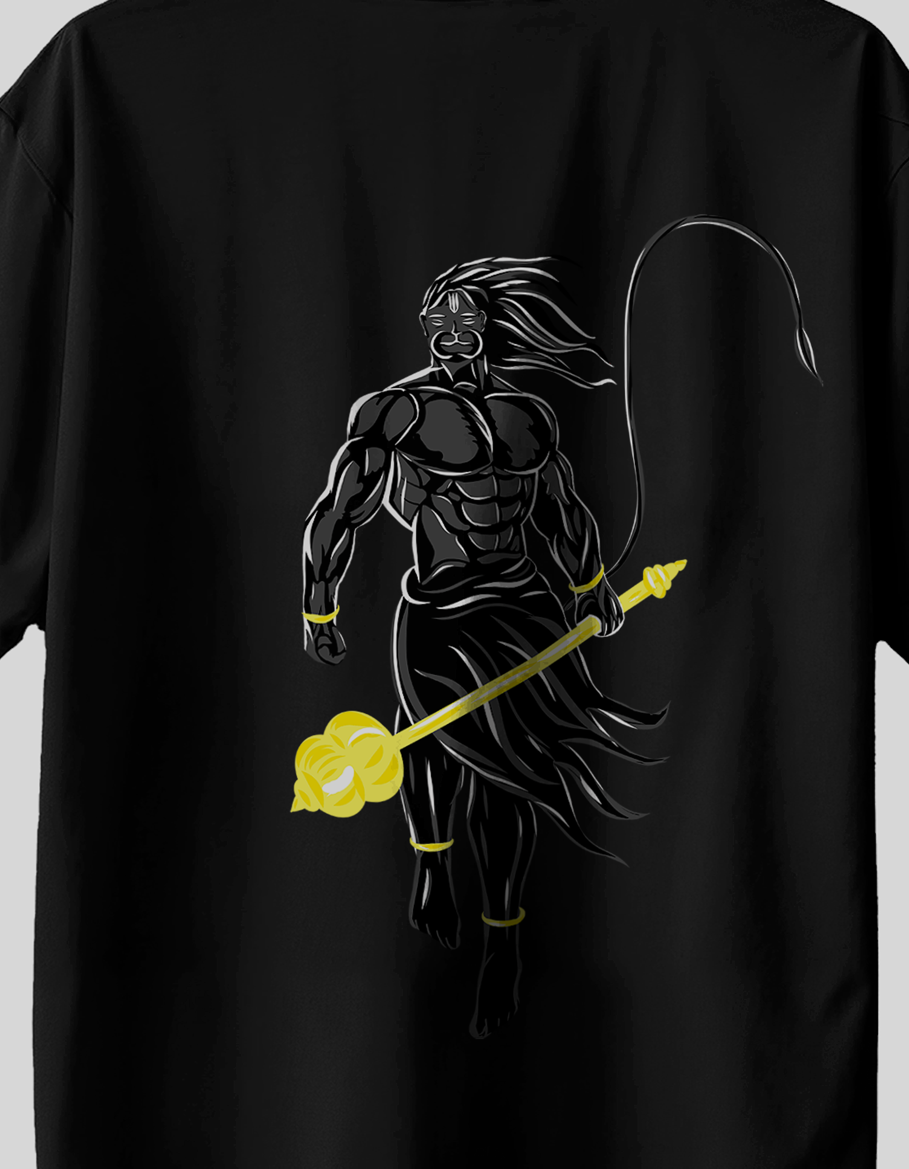 Divine Strength Hanuman Oversized Tee - Mutant