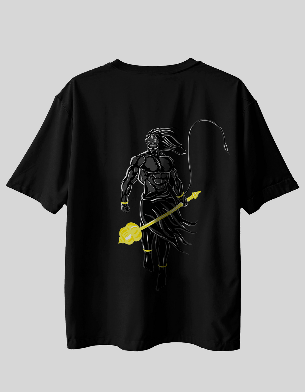 Divine Strength Hanuman Oversized Tee - Mutant