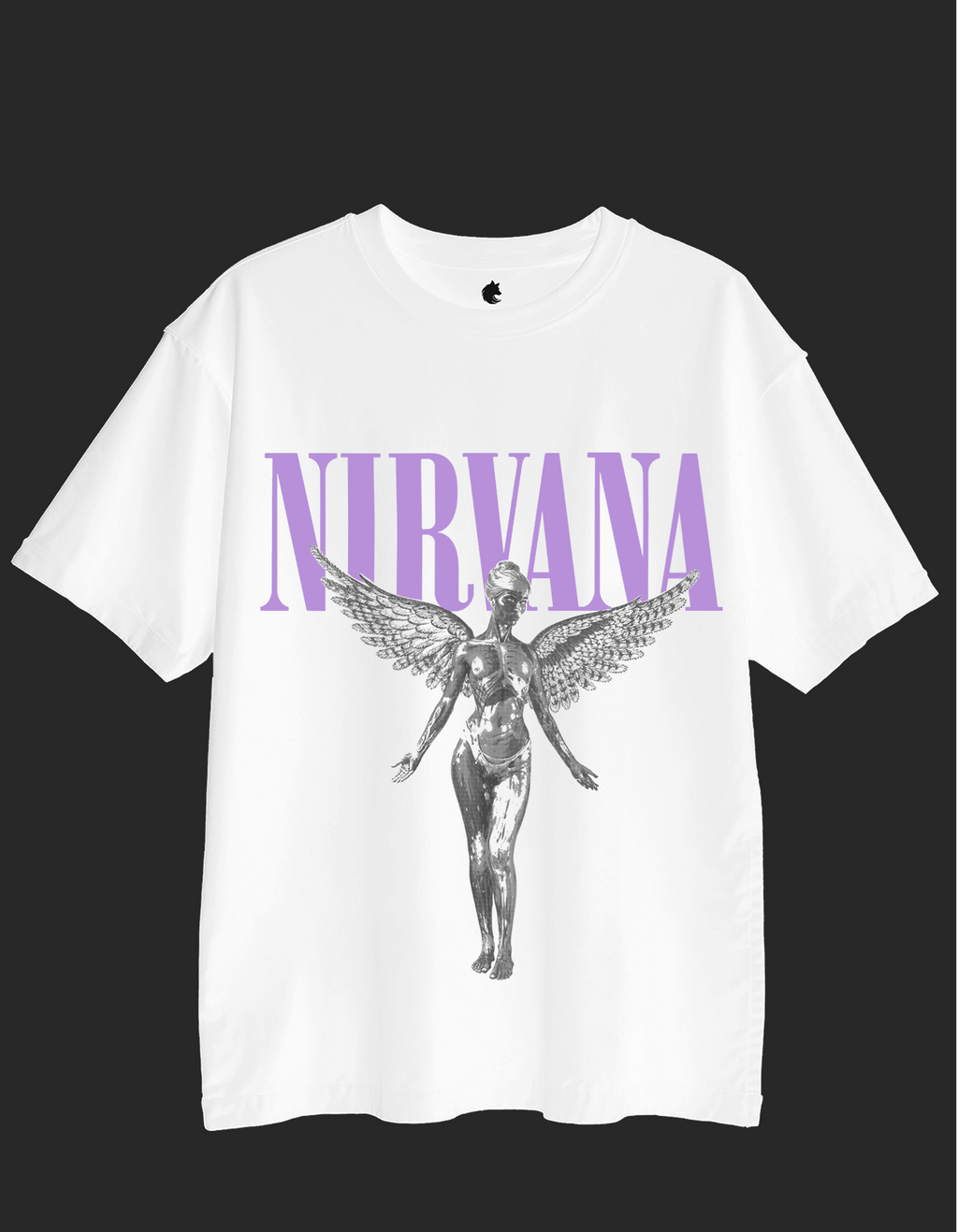Nirvana Grunge Angel | Oversized T-Shirt - Mutant
