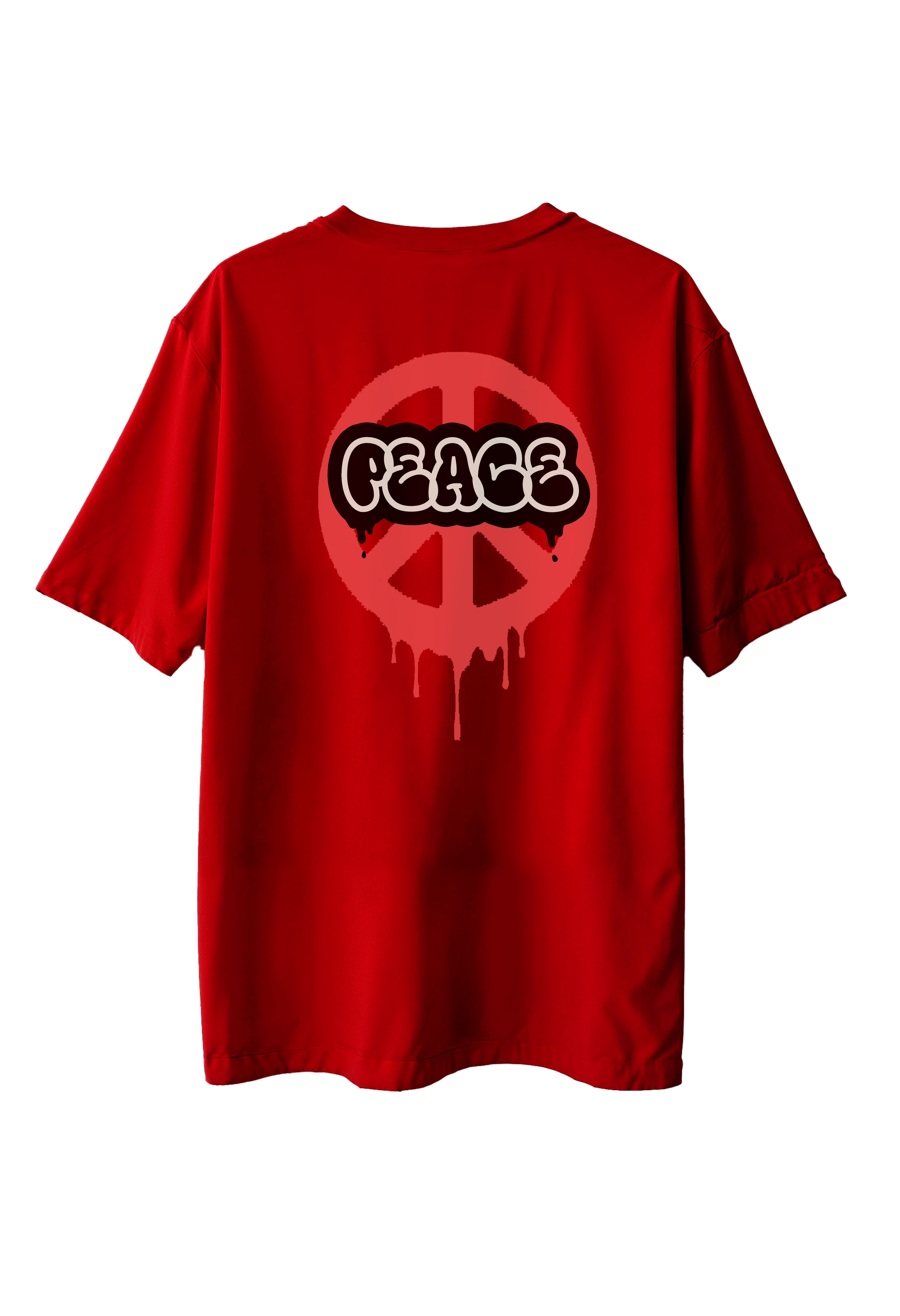 Dripping Peace Oversized Tee - Mutant
