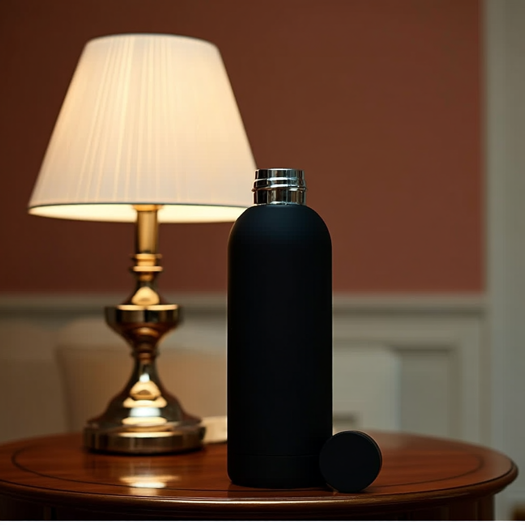 Black Matt Water Bottle