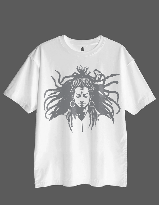 Dhyana Rudra – Embrace the Power | Oversized T-Shirt