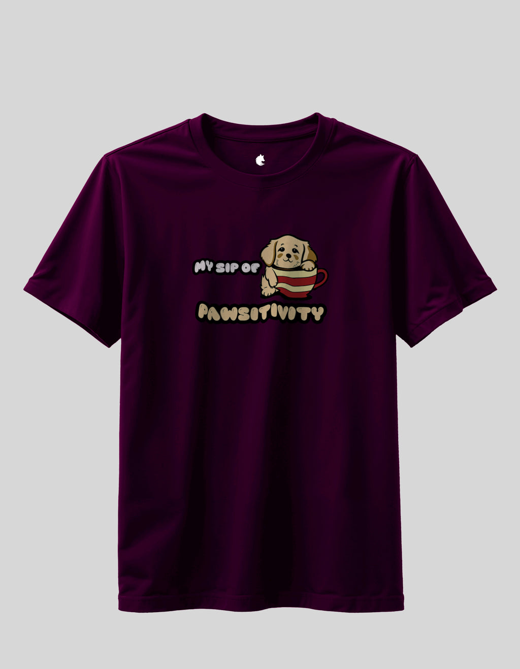 Sip of Pawsitivity | Slim Fit T-Shirt - Mutant